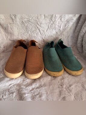 Jan & Jul Breathable Knit Slip On Shoes - Set of 2 - Size 13 Toddler
